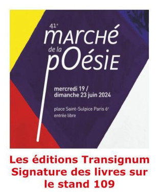 March de la posie ditions Transignum 2024